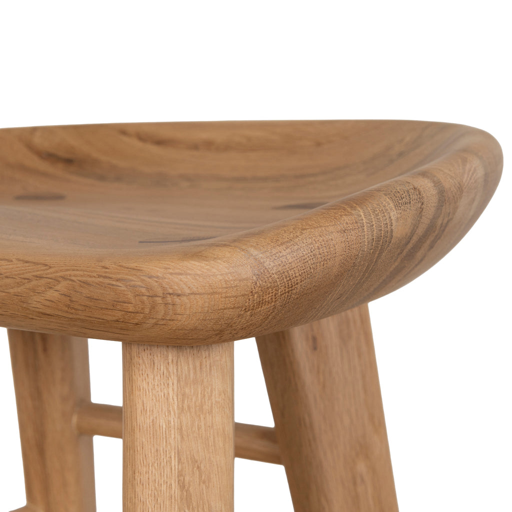 67.5cm Amalfi Bar Stool - Natural