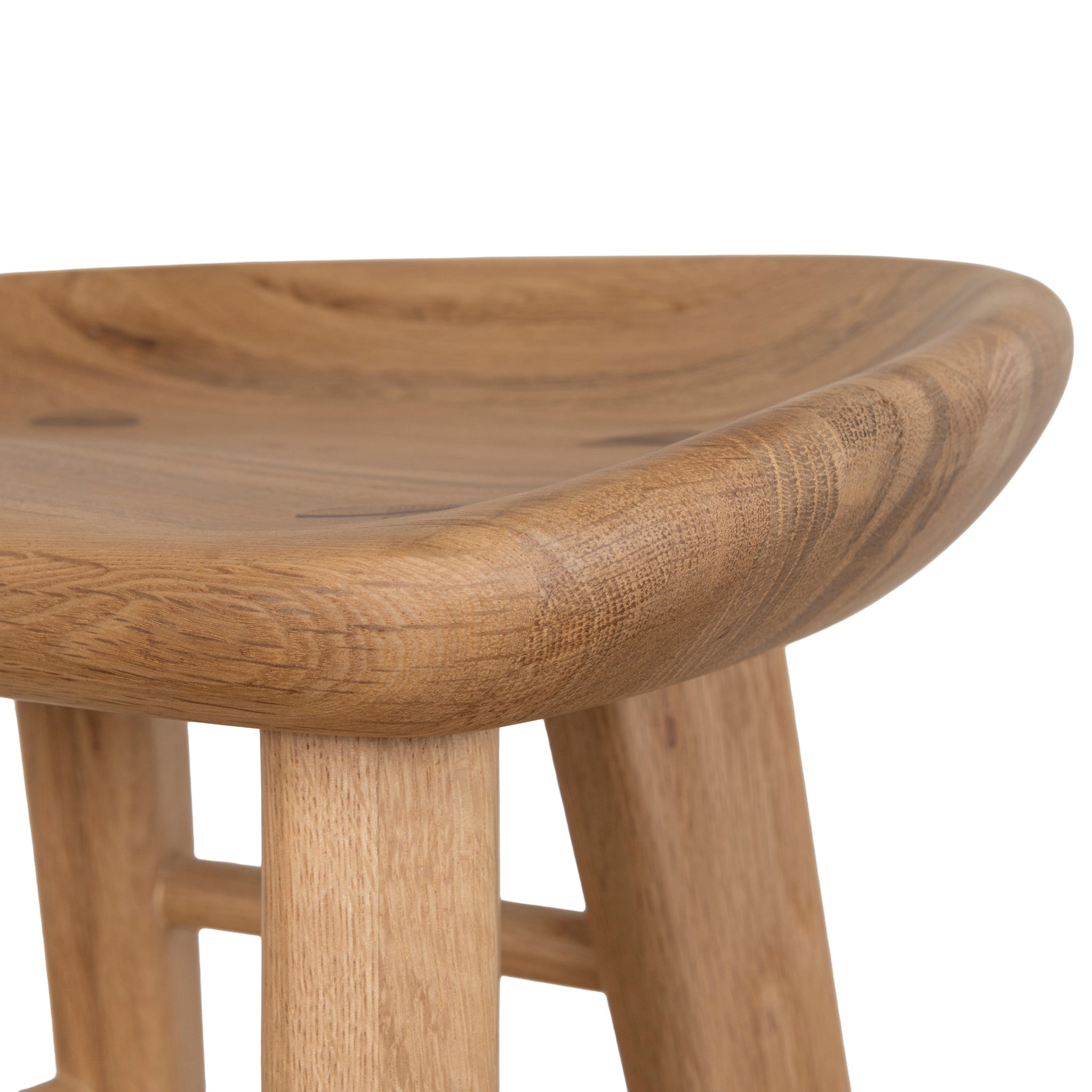 67.5cm Amalfi Bar Stool - Natural