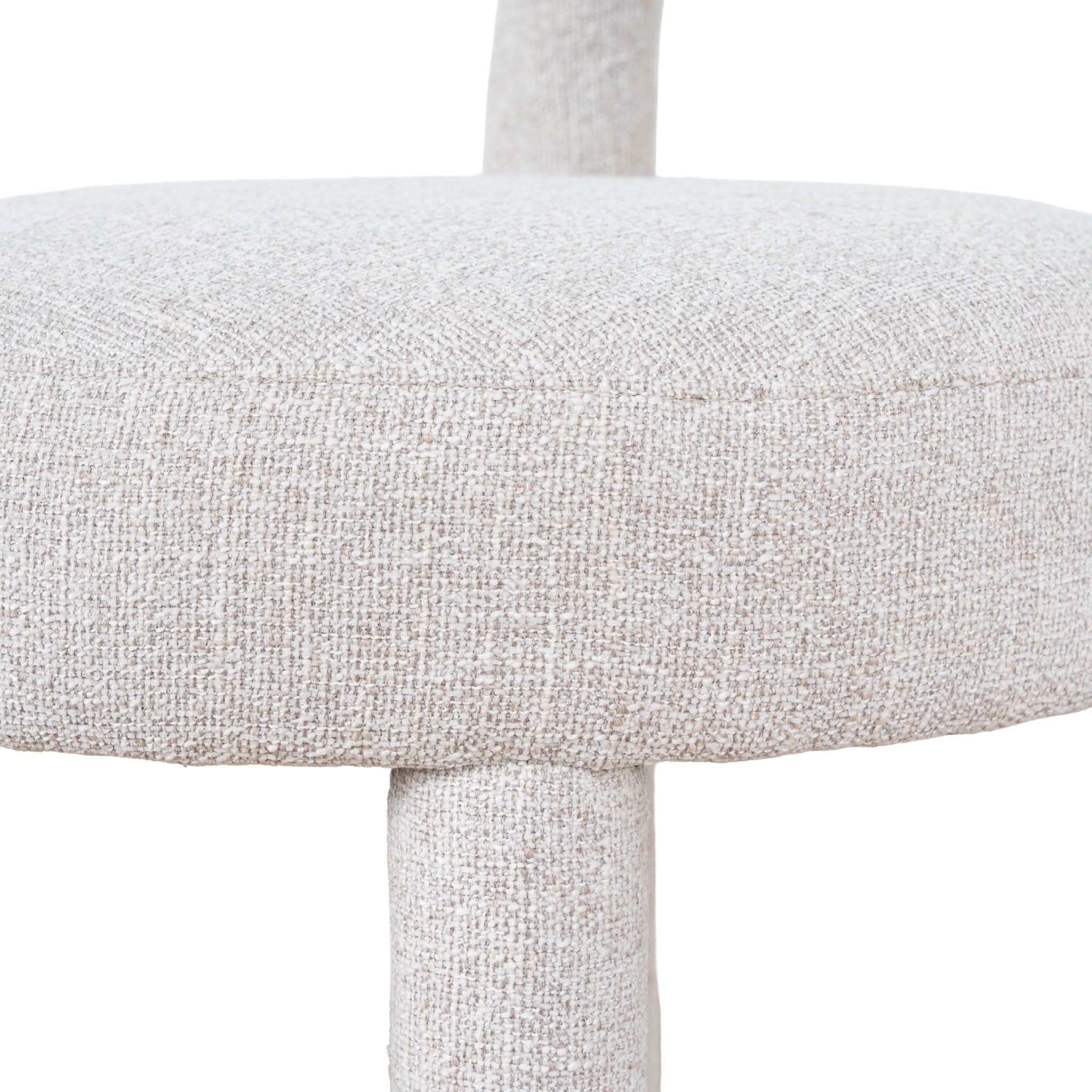 65cm Amalfi Bar Stool - Coastal Beige
