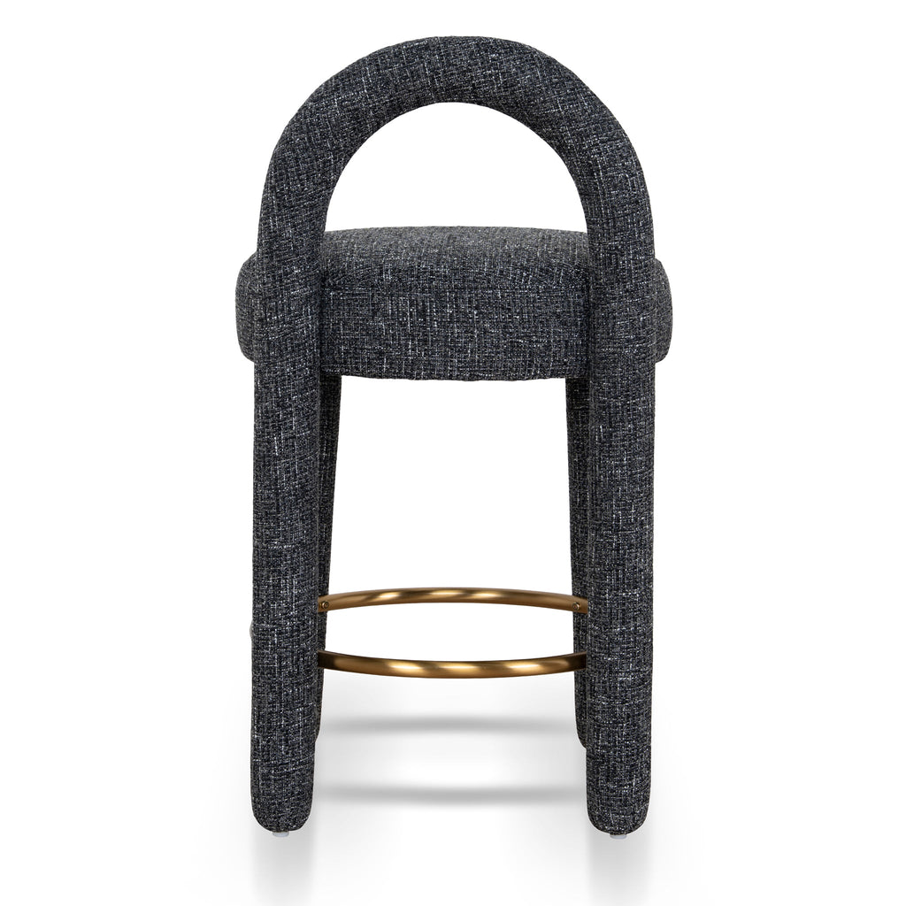 65cm Amalfi Bar Stool - Field Charcoal
