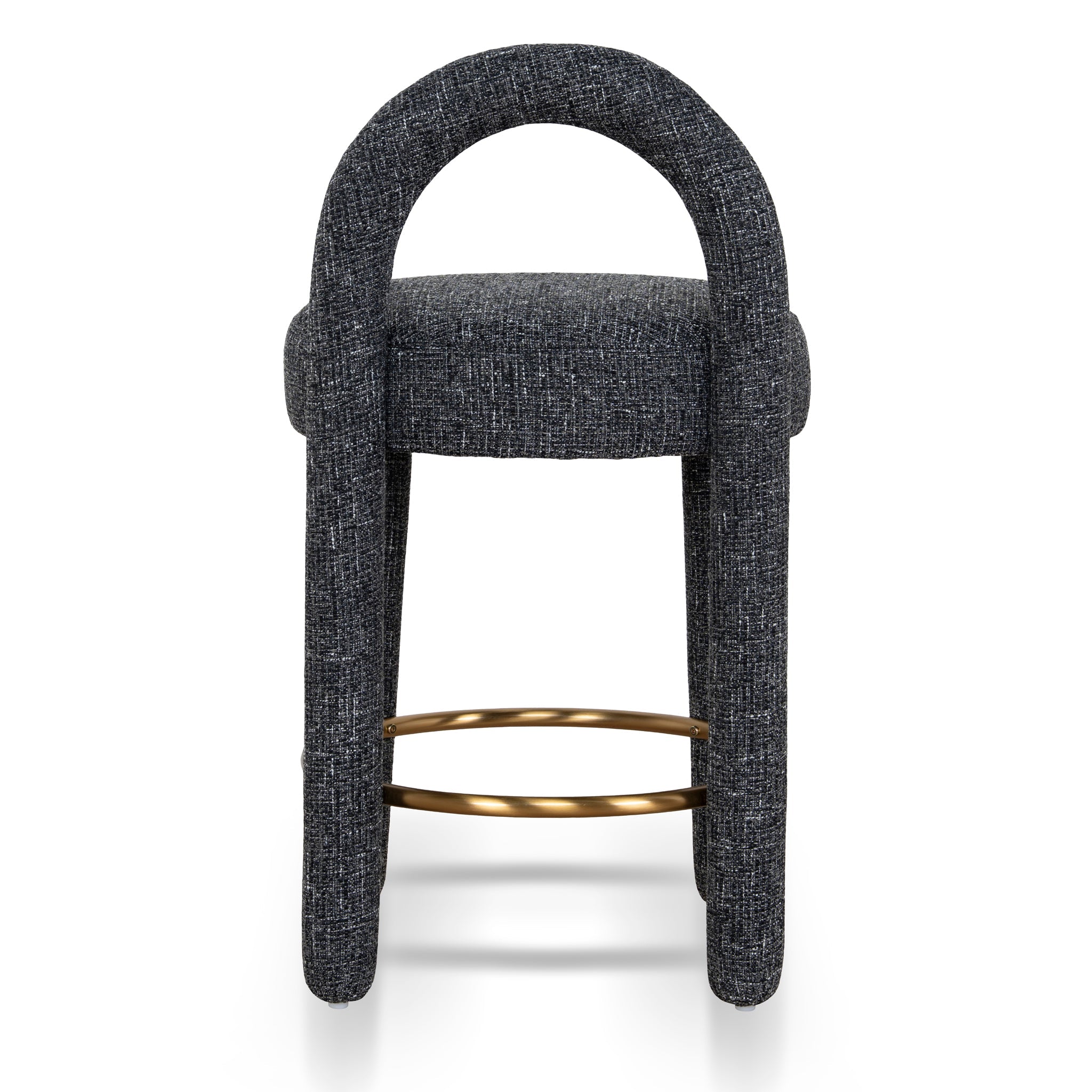 65cm Amalfi Bar Stool - Field Charcoal
