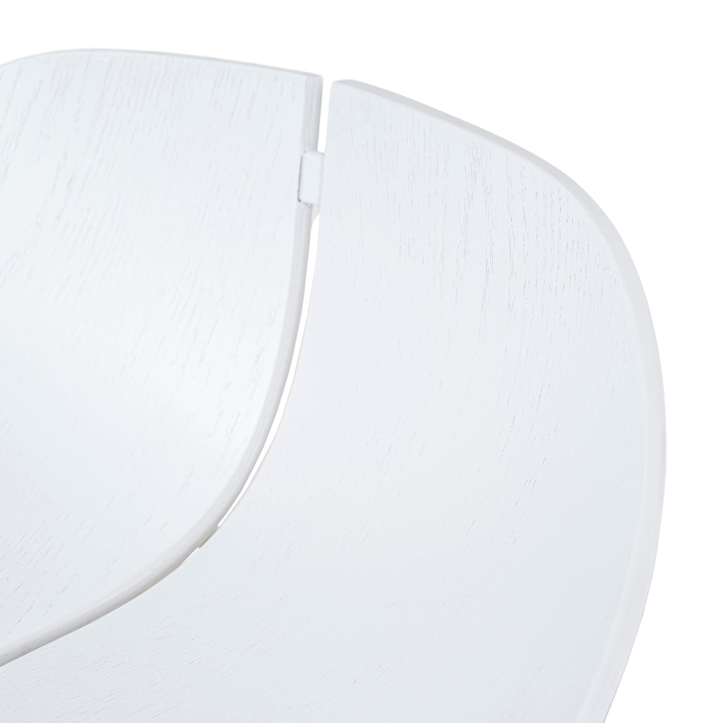 65cm Amalfi Bar Stool - Full White