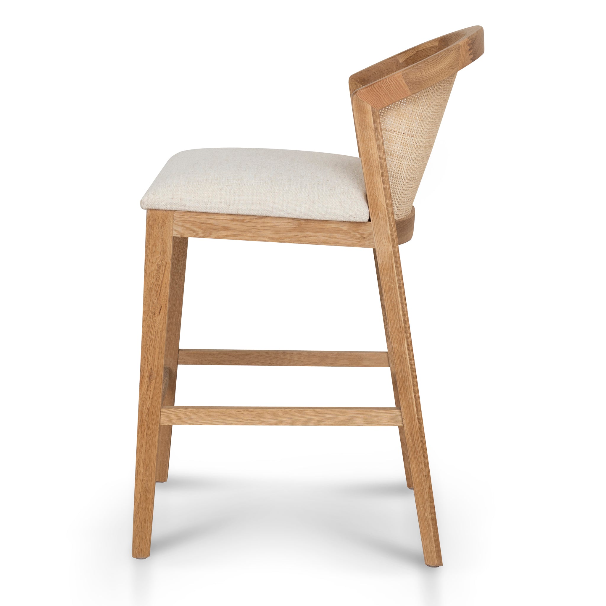 Fabric Barstool - Dawn Beige
