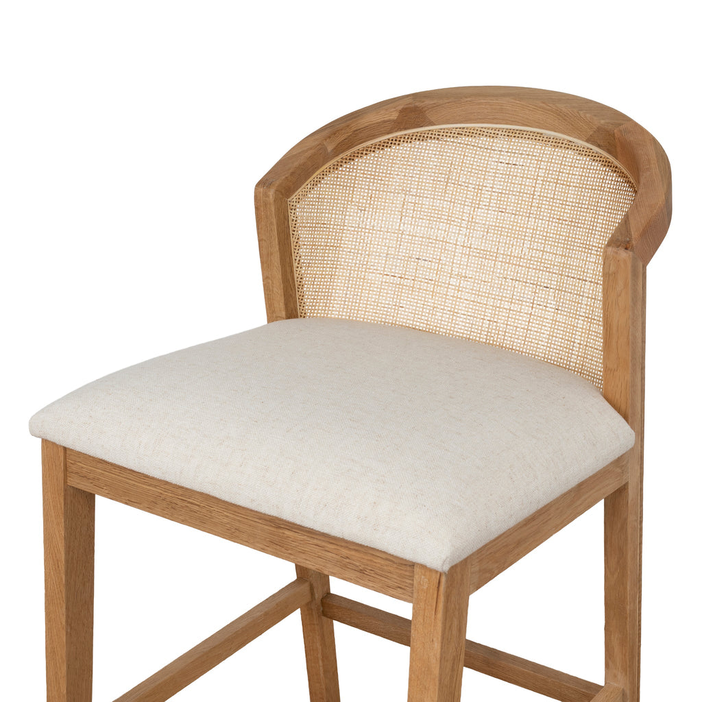 Fabric Barstool - Dawn Beige