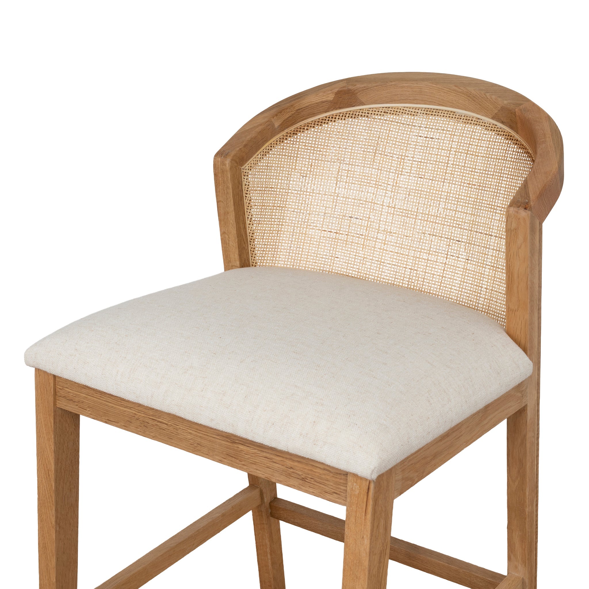 Fabric Barstool - Dawn Beige