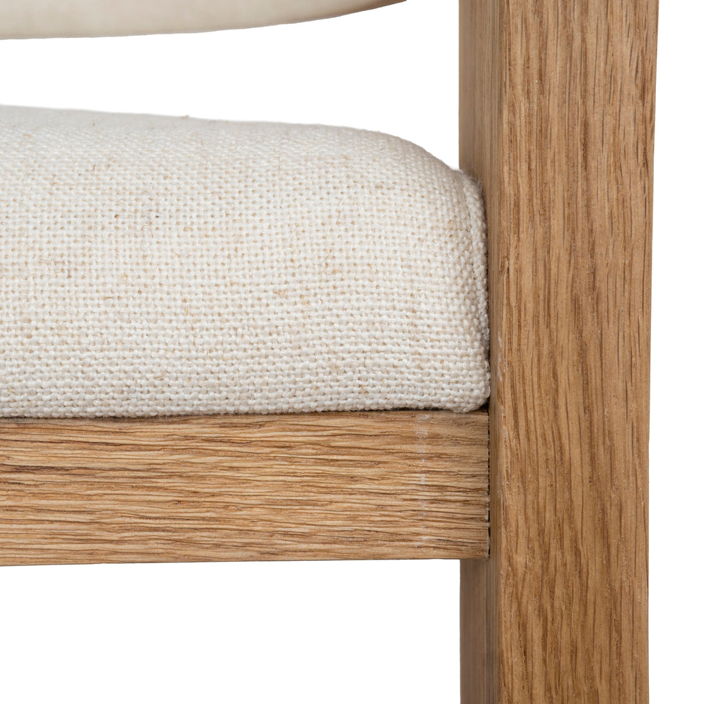 Natural Barstool - Dawn Beige