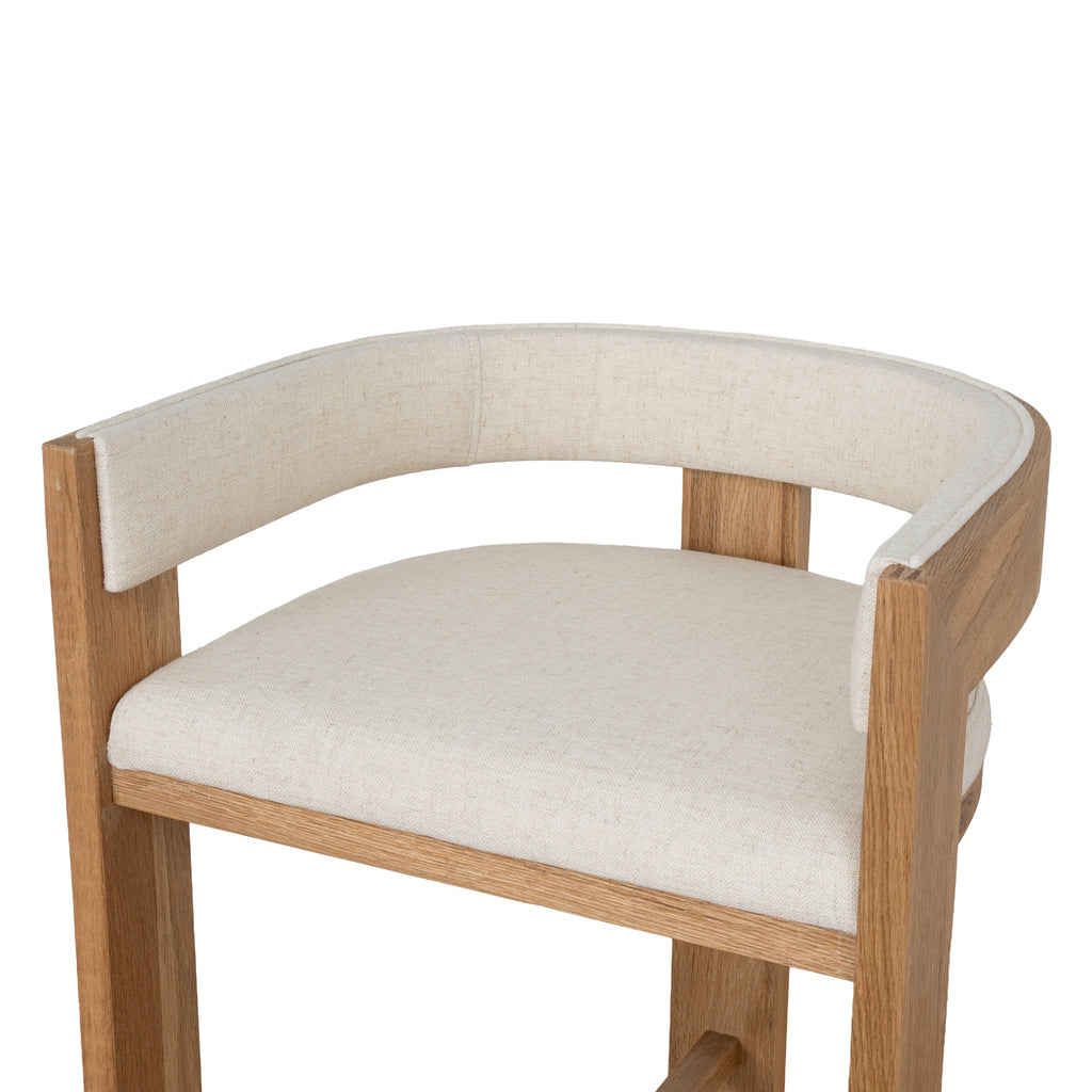 Natural Barstool - Dawn Beige