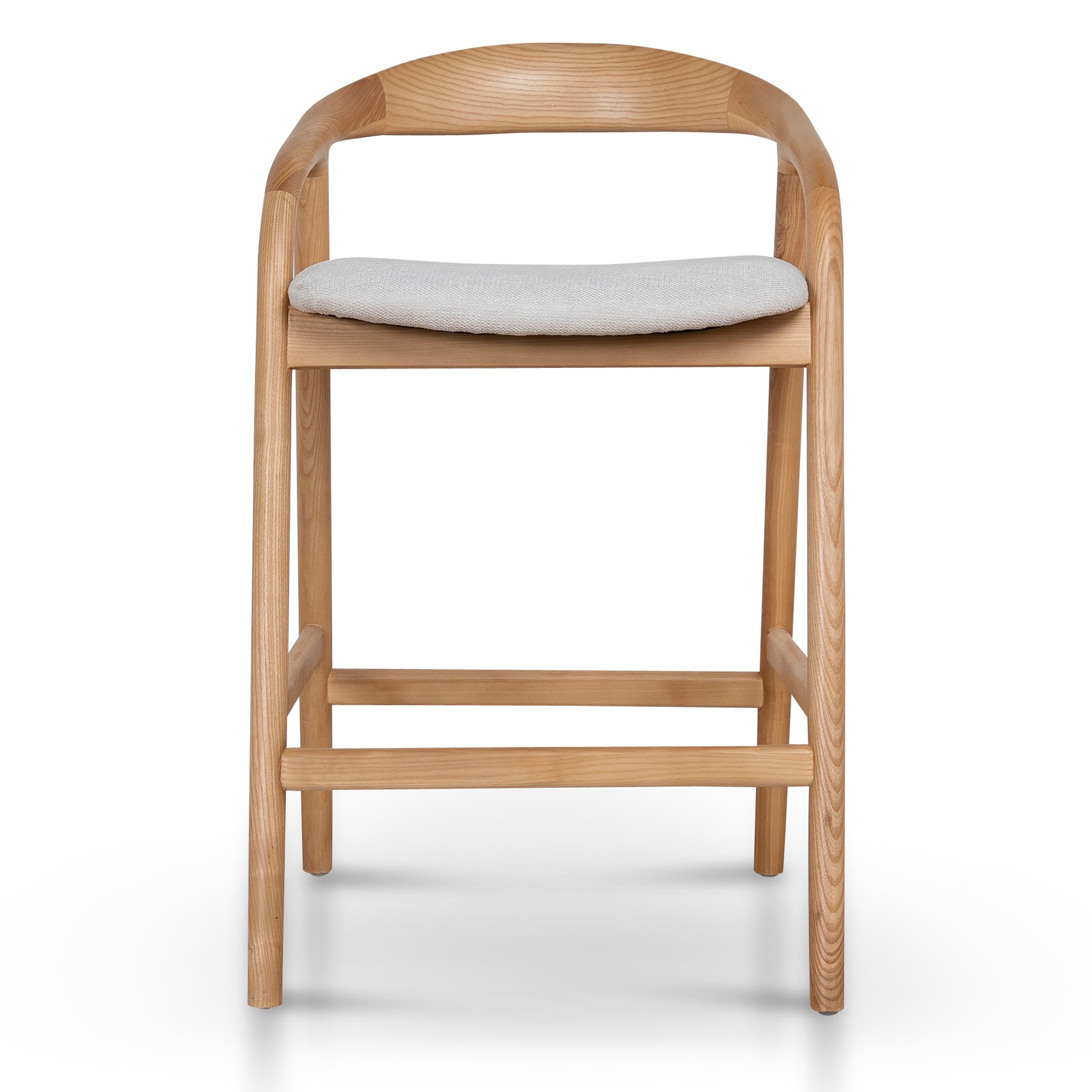 Natural Amalfi Bar Stool - Naxos Beige