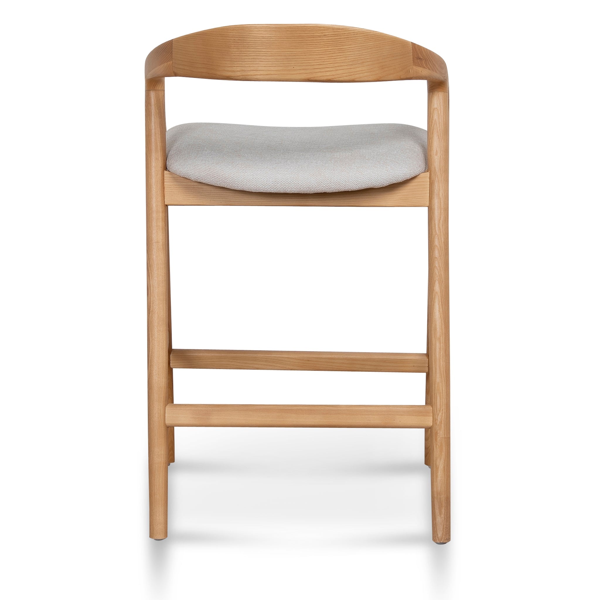Natural Amalfi Bar Stool - Naxos Beige