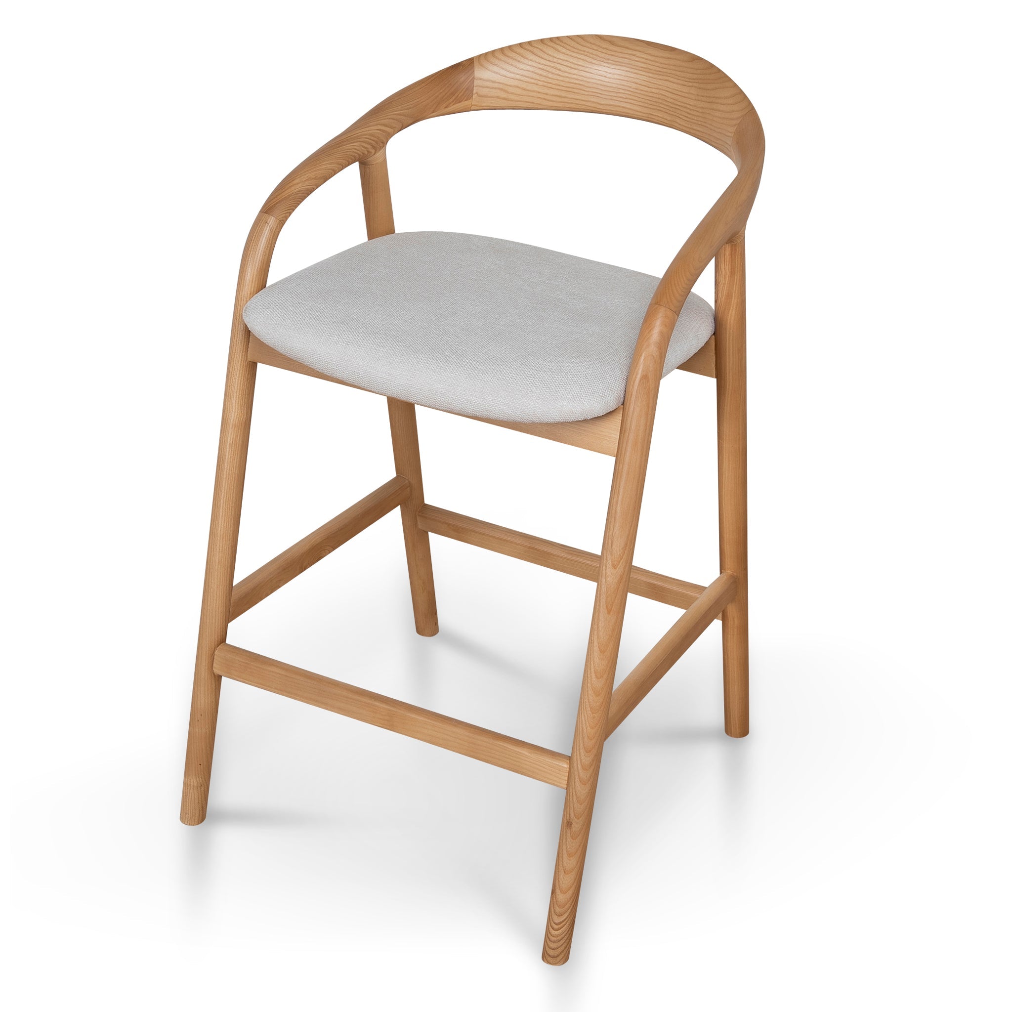 Natural Amalfi Bar Stool - Naxos Beige