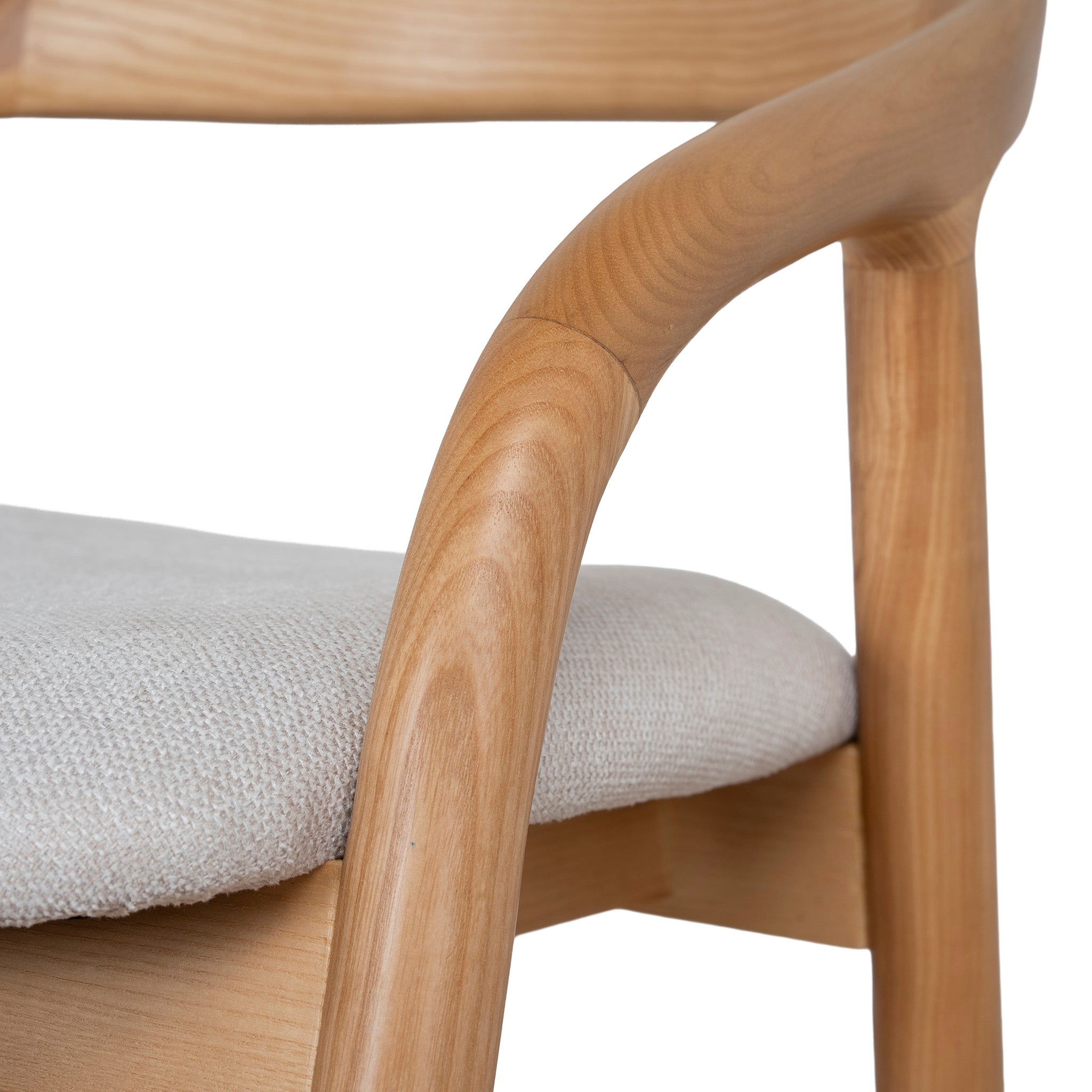 Natural Amalfi Bar Stool - Naxos Beige