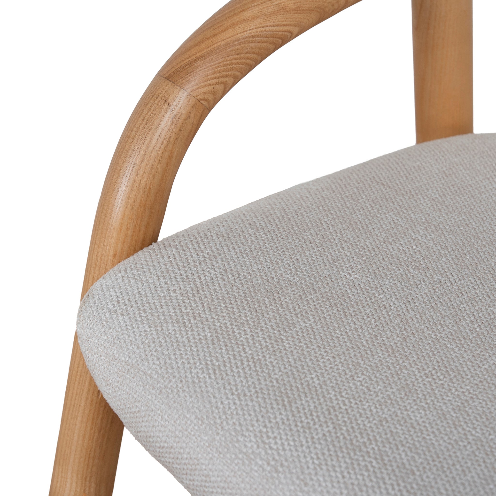 Natural Amalfi Bar Stool - Naxos Beige