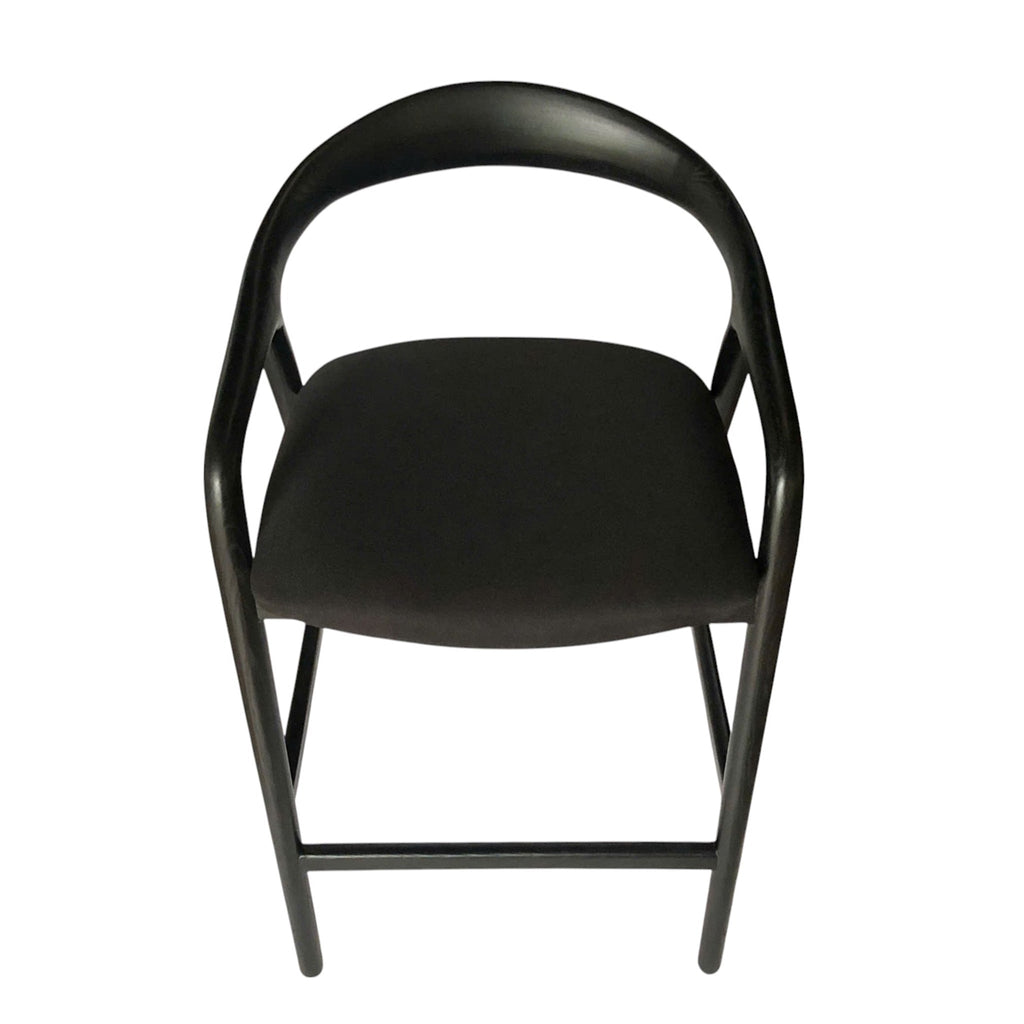 Amalfi Bar Stool - Full Black