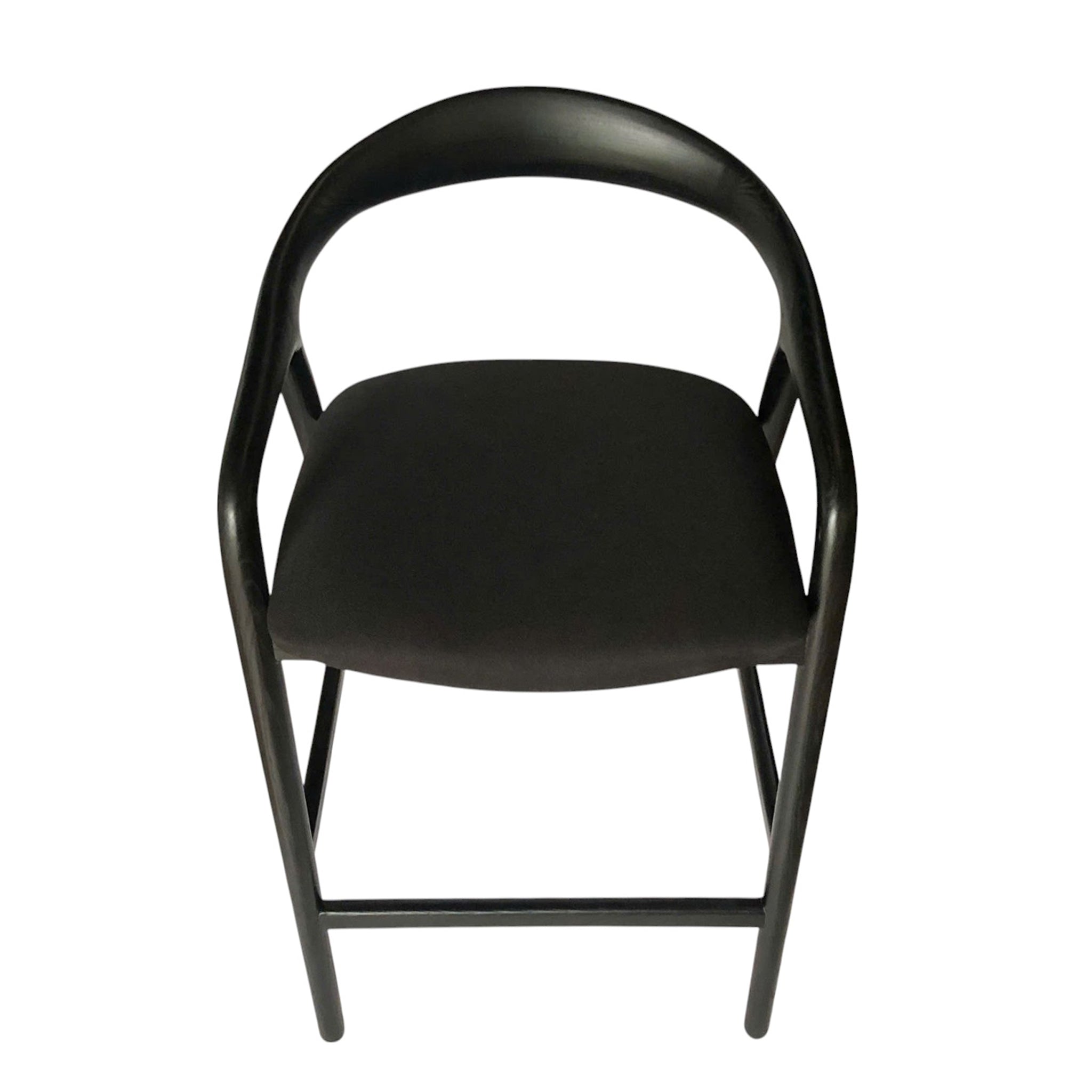 Amalfi Bar Stool - Full Black