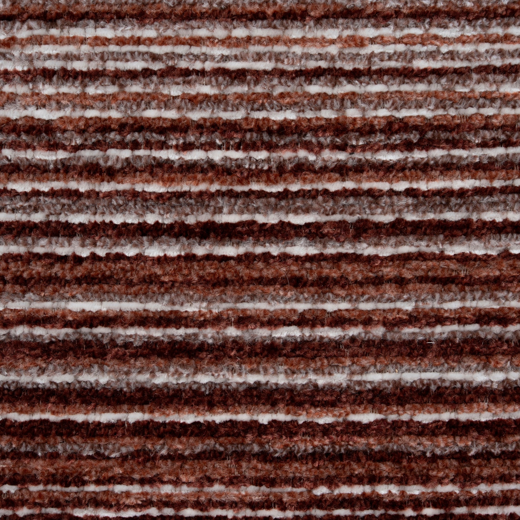 Walnut Barstool - Burgundy Stripe