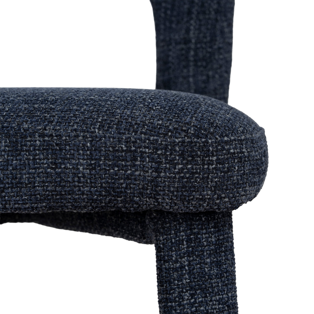 Blue Sand Barstool - Moss Navy