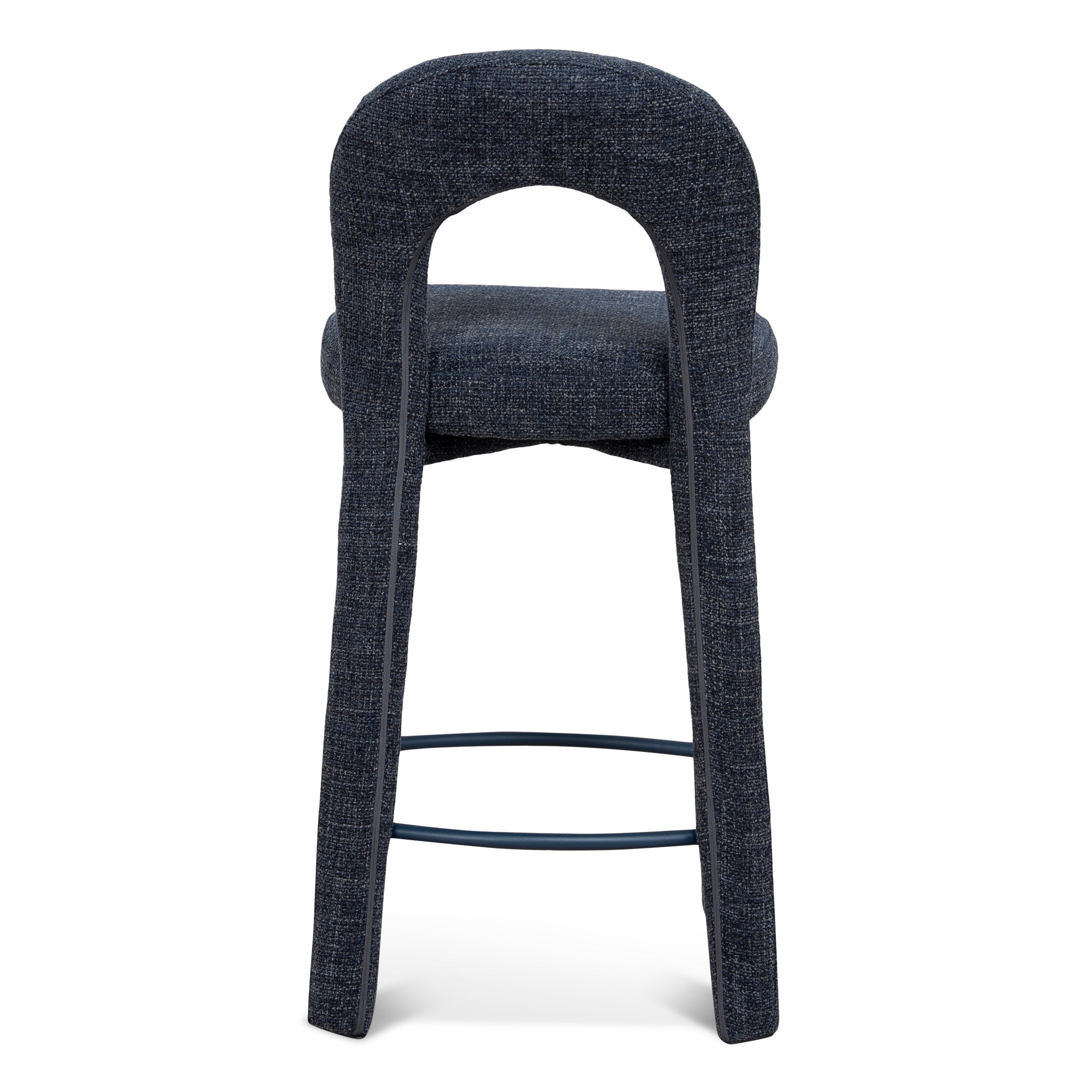 Blue Sand Barstool - Moss Navy