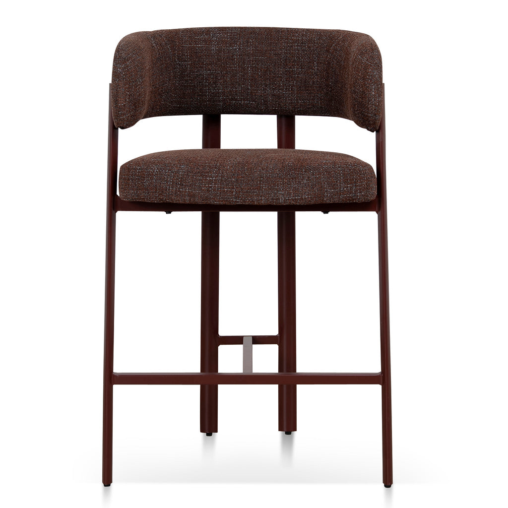 Red Barstool - Moss Brown (Set of 2)