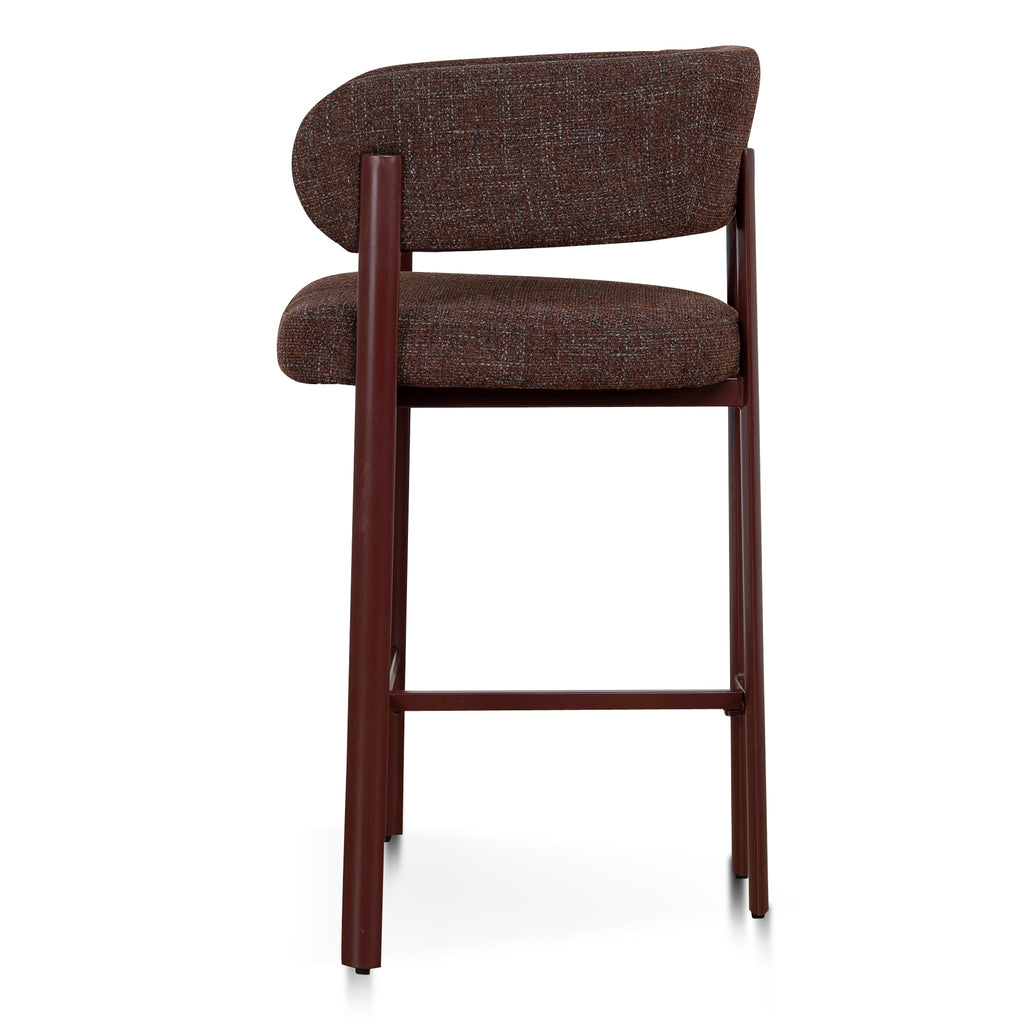 Red Barstool - Moss Brown (Set of 2)