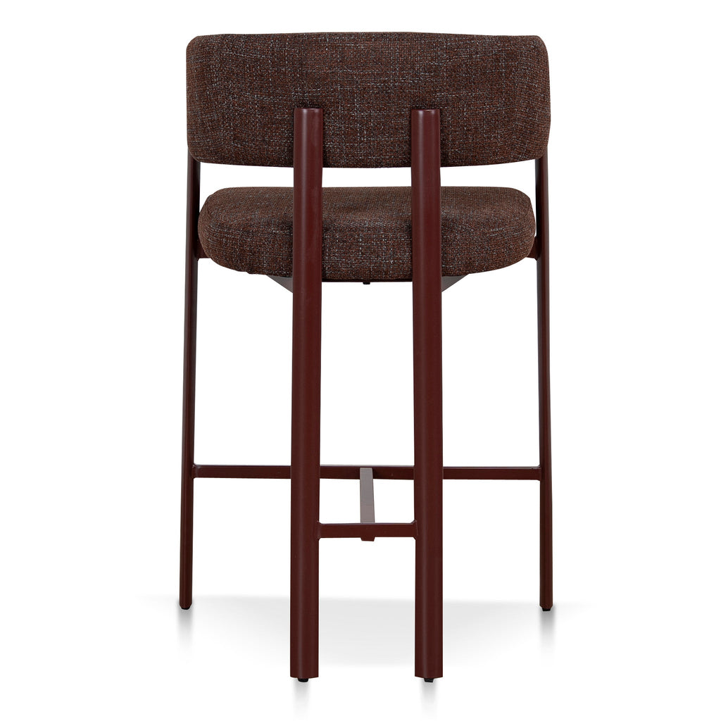 Red Barstool - Moss Brown (Set of 2)