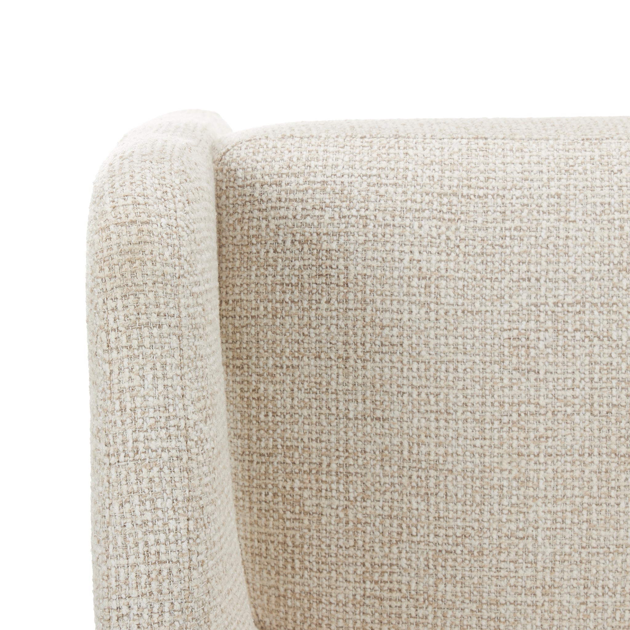 66cm Fabric Amalfi Bar Stool - Verona Ivory (Set of 2)