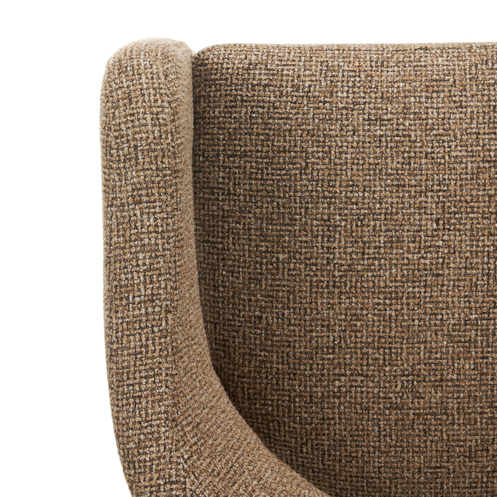 66cm Fabric Amalfi Bar Stool - Verona Light Tan (Set of 2)