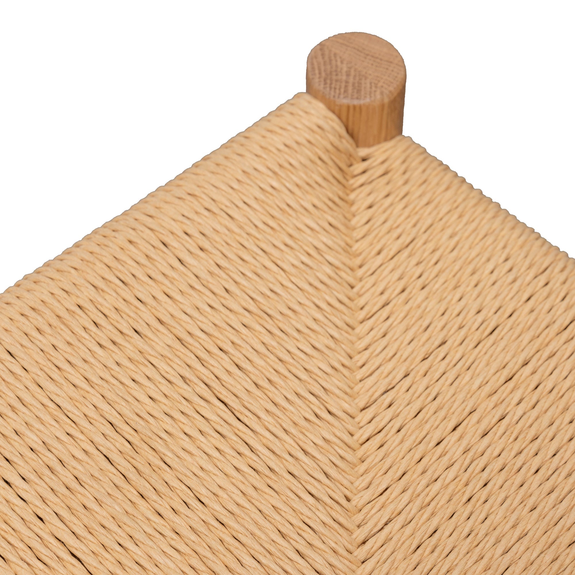 65cm Oak Amalfi Bar Stool - Natural
