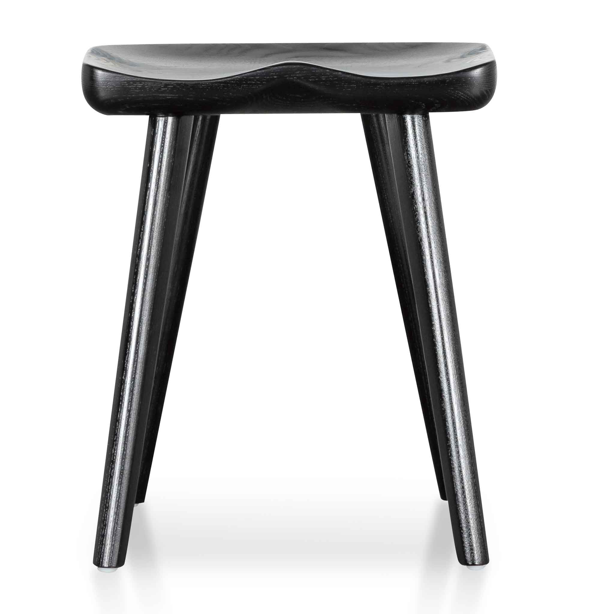 45cm Barstool - Black (Set of 2)