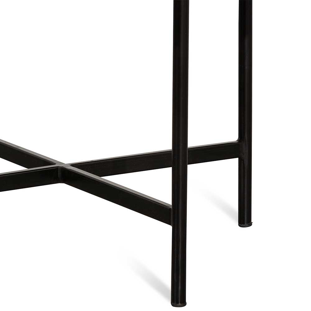48cm Amalfi Low Stool - White