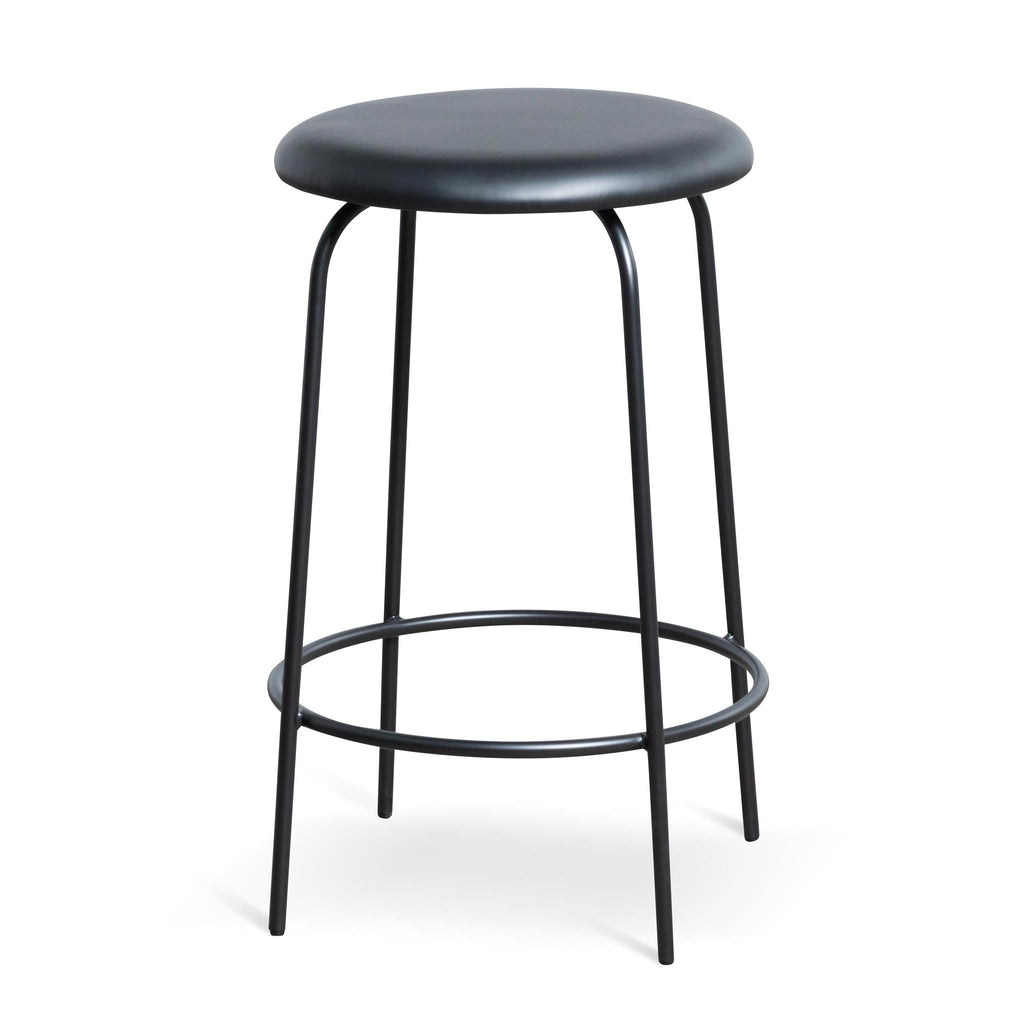 65cm Amalfi Bar Stool - Black - Last one