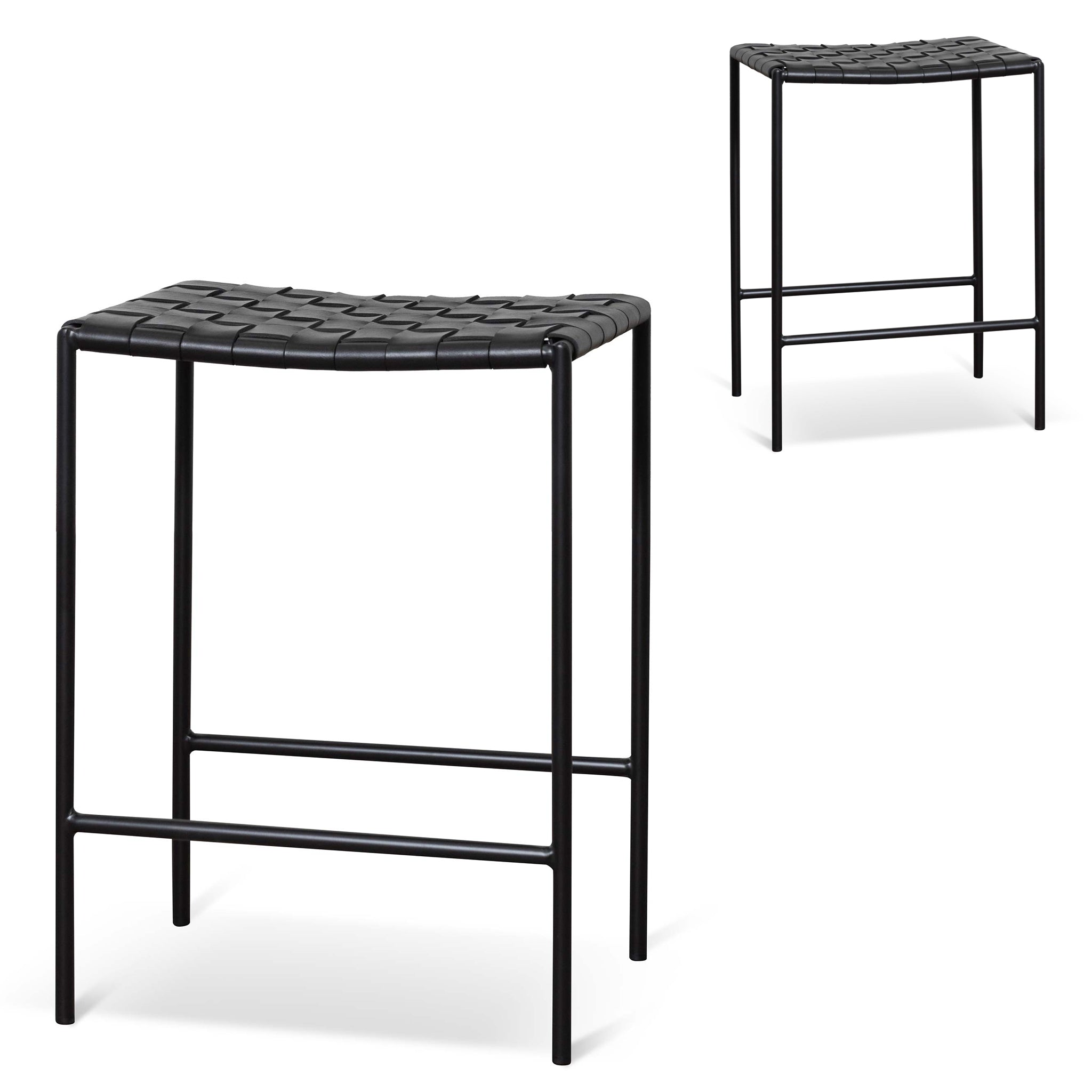 Amalfi Bar Stool - Black (Set of 2)