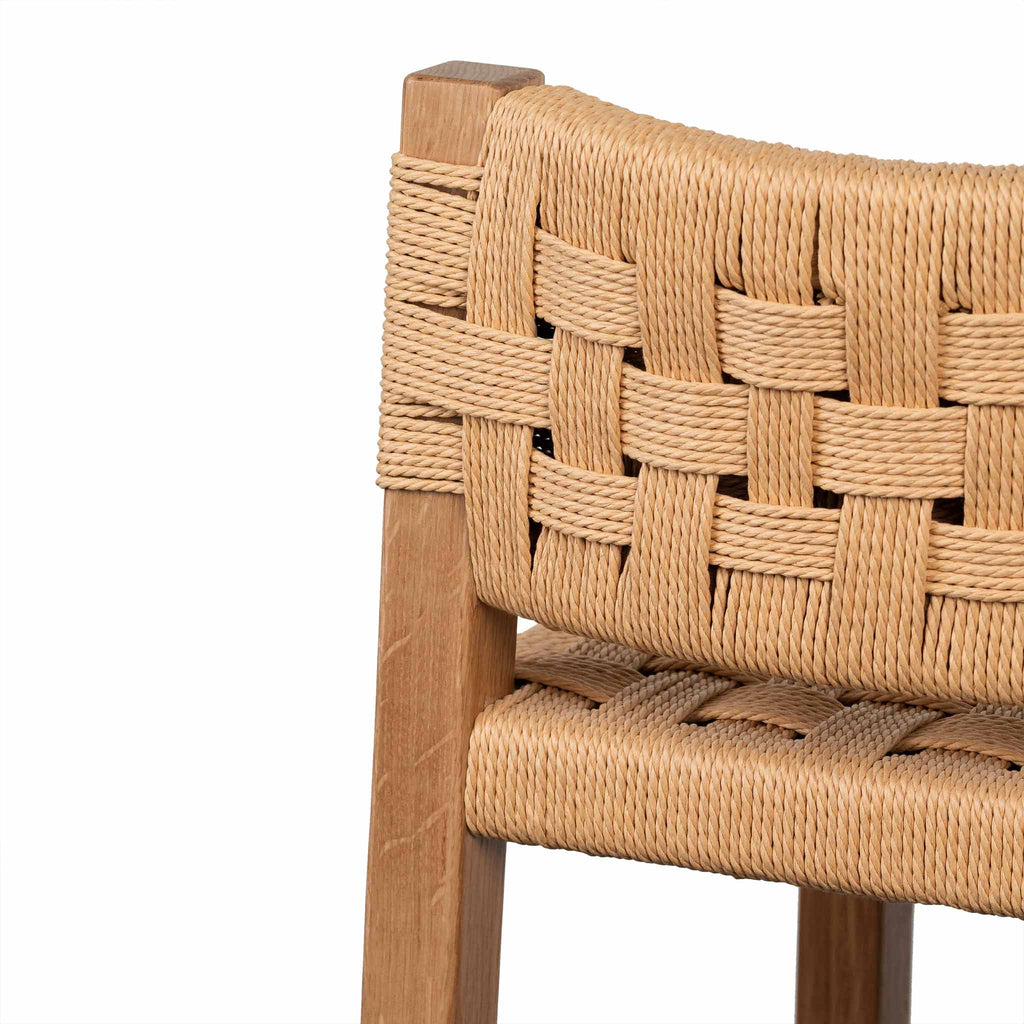 Rattan Amalfi Bar Stool - Natural