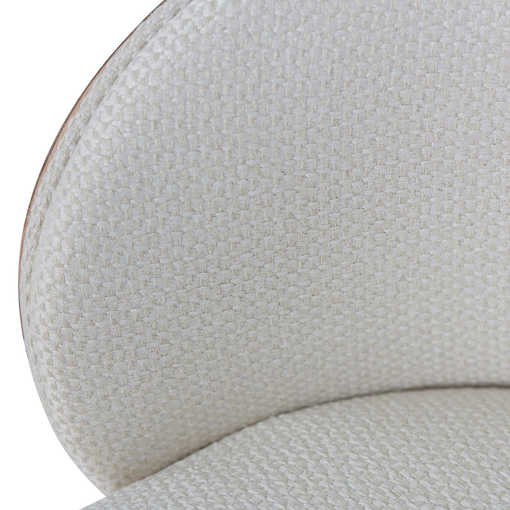 65cm Natural Amalfi Bar Stool - Beige