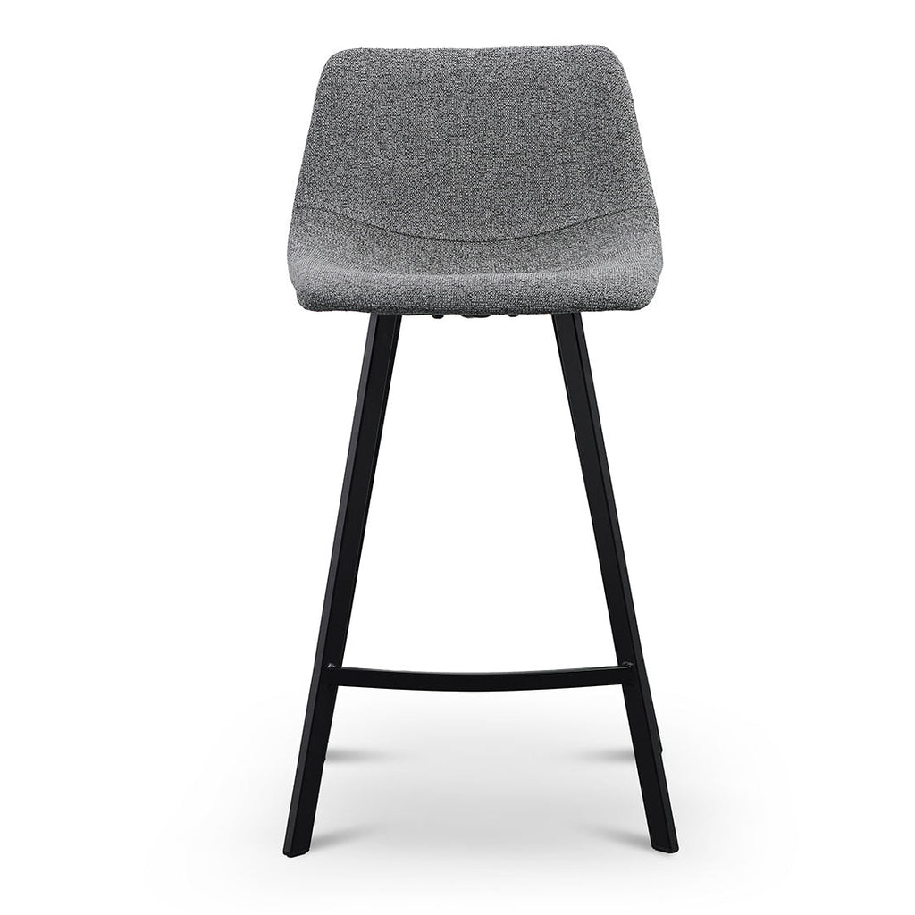 65cm Amalfi Bar Stool - Spec Charcoal (Set of 2)