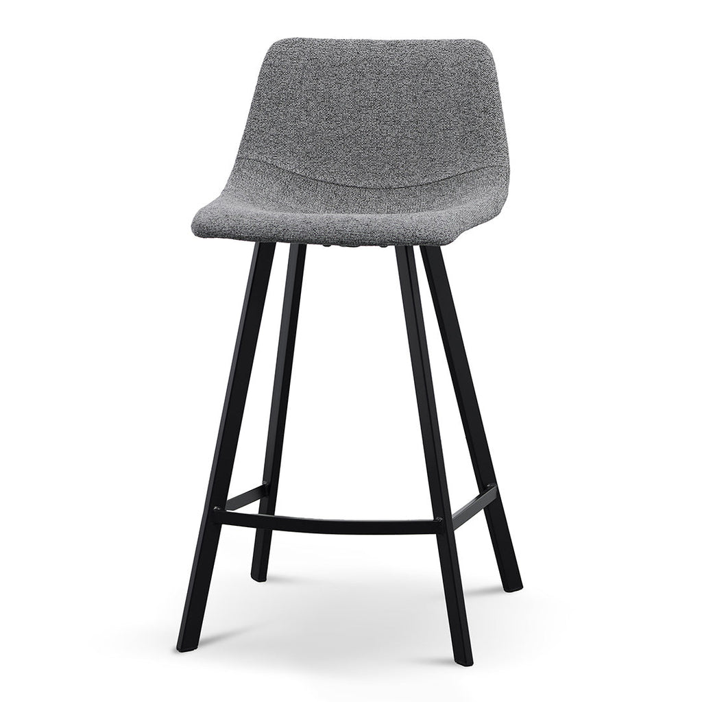 65cm Amalfi Bar Stool - Spec Charcoal (Set of 2)