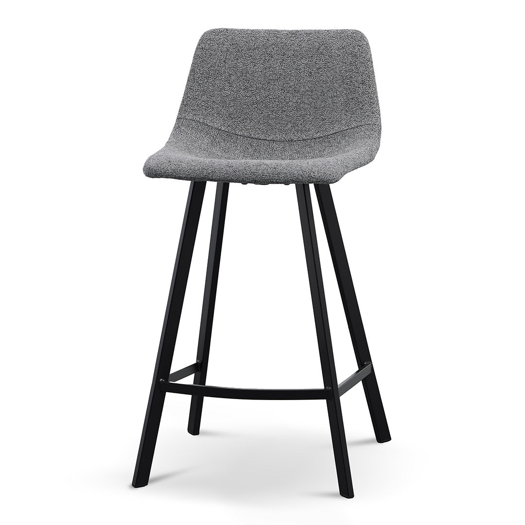 65cm Amalfi Bar Stool - Spec Charcoal (Set of 2)