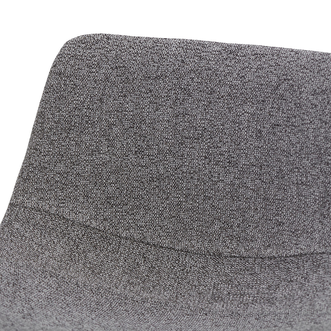 65cm Amalfi Bar Stool - Spec Charcoal (Set of 2)