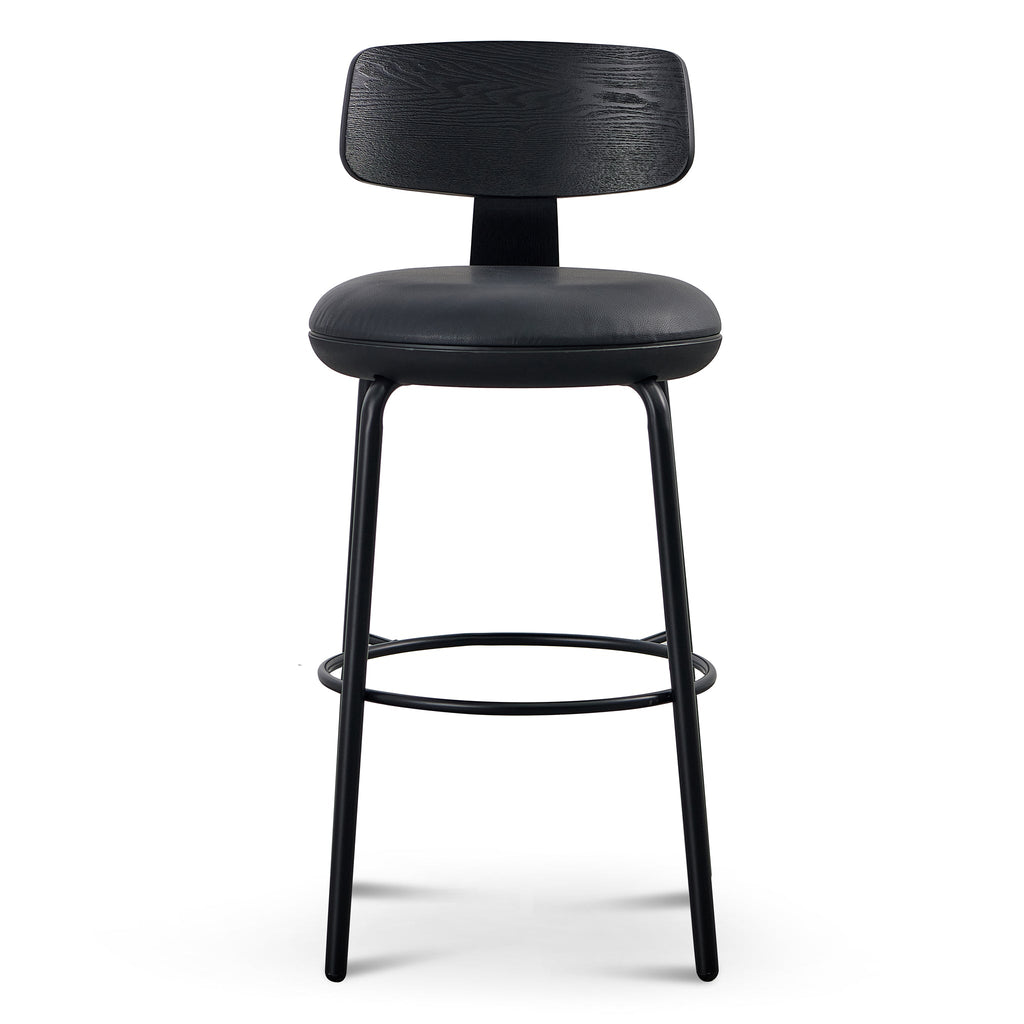 Amalfi Bar Stool - Full Black