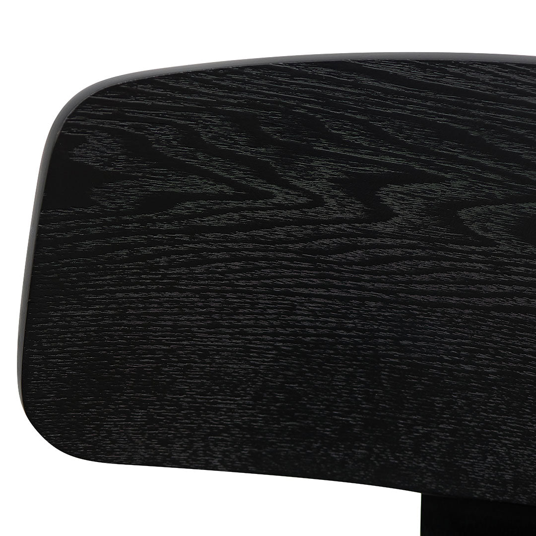 Amalfi Bar Stool - Full Black