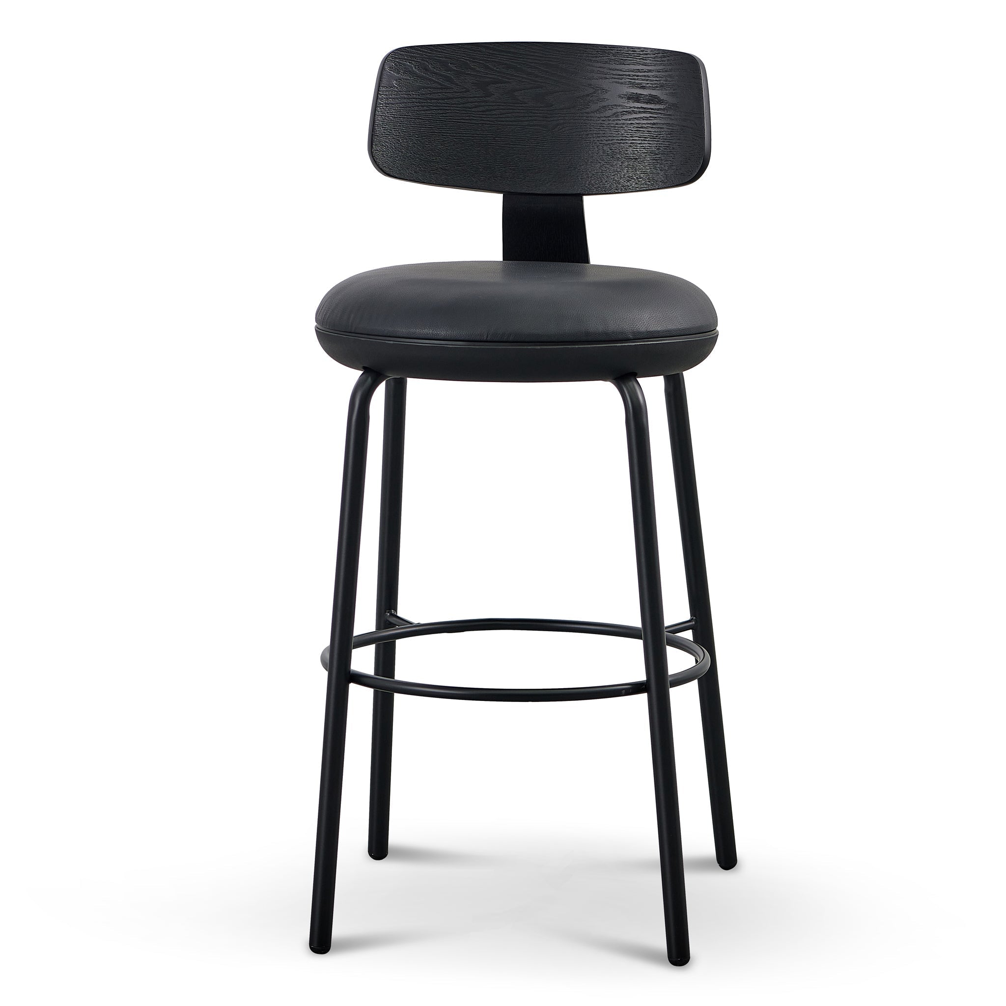 Amalfi Bar Stool - Full Black