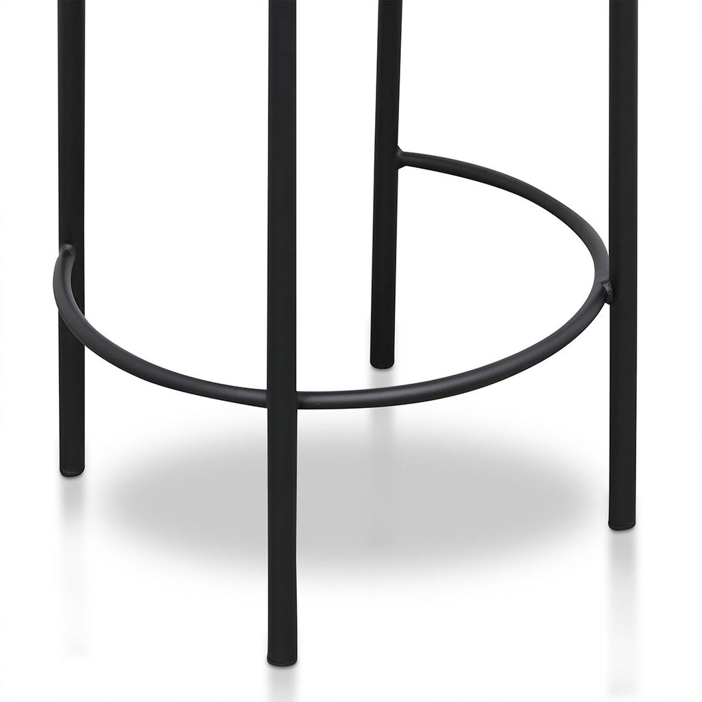 65cm Amalfi Bar Stool - Brown (Set of 2)