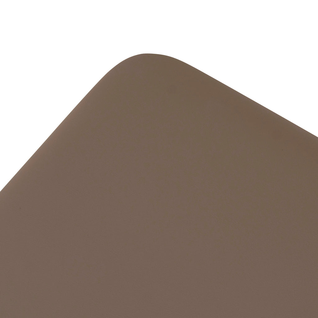 67cm Natural Amalfi Bar Stool - Mocha Brown