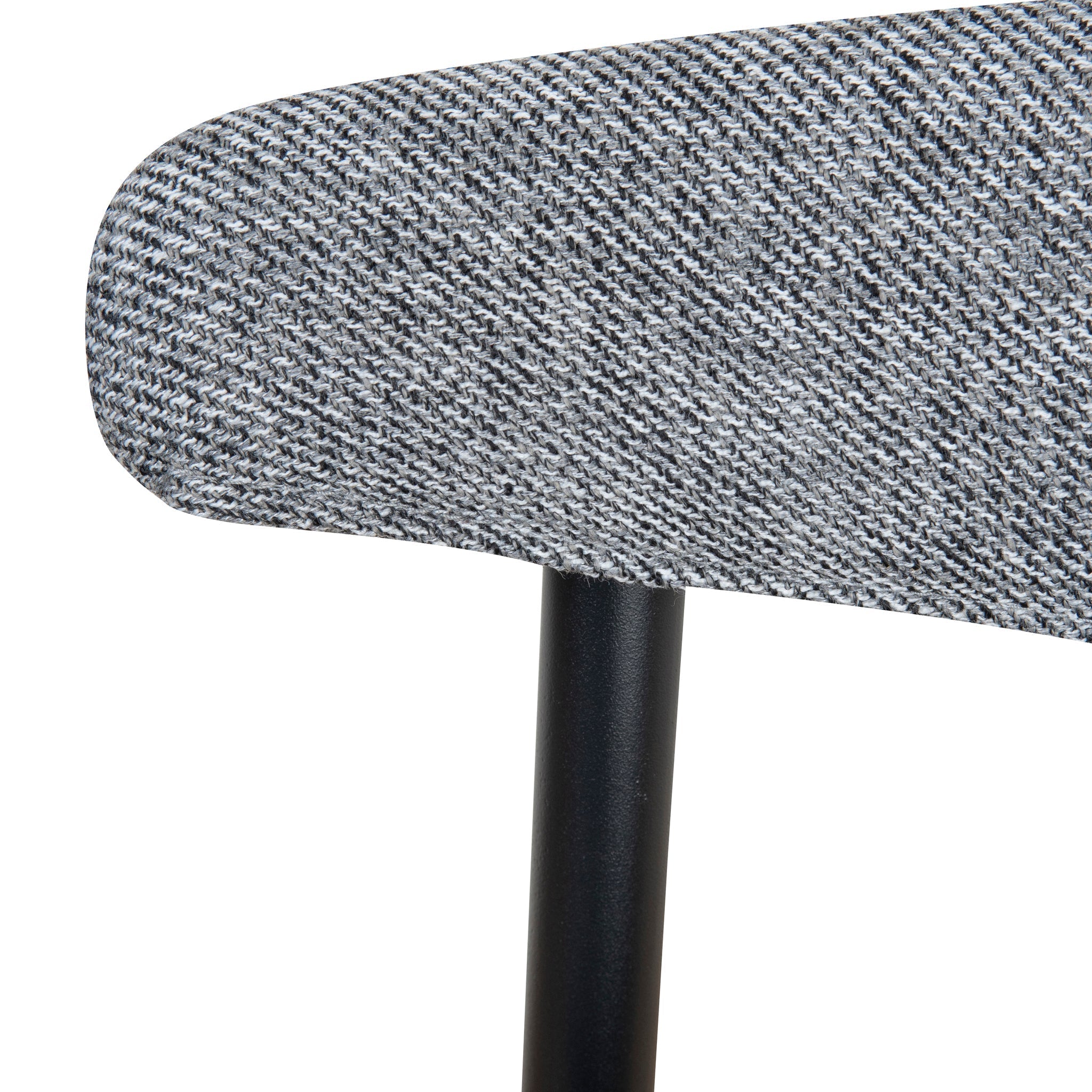 65cm Amalfi Bar Stool - Lava Grey (Set of 2)