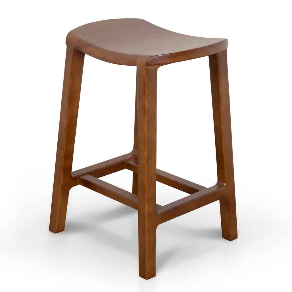 62cm Amalfi Bar Stool - Walnut