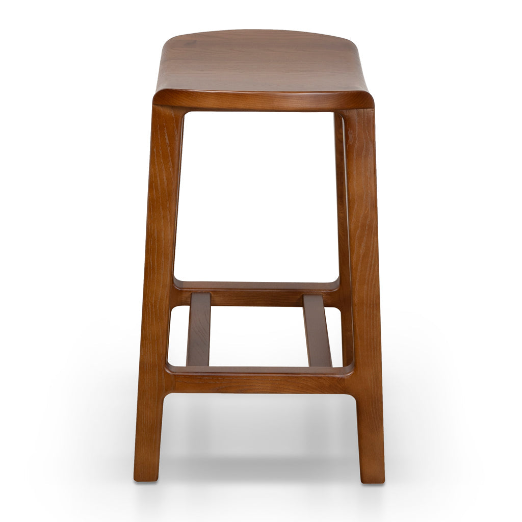 62cm Amalfi Bar Stool - Walnut