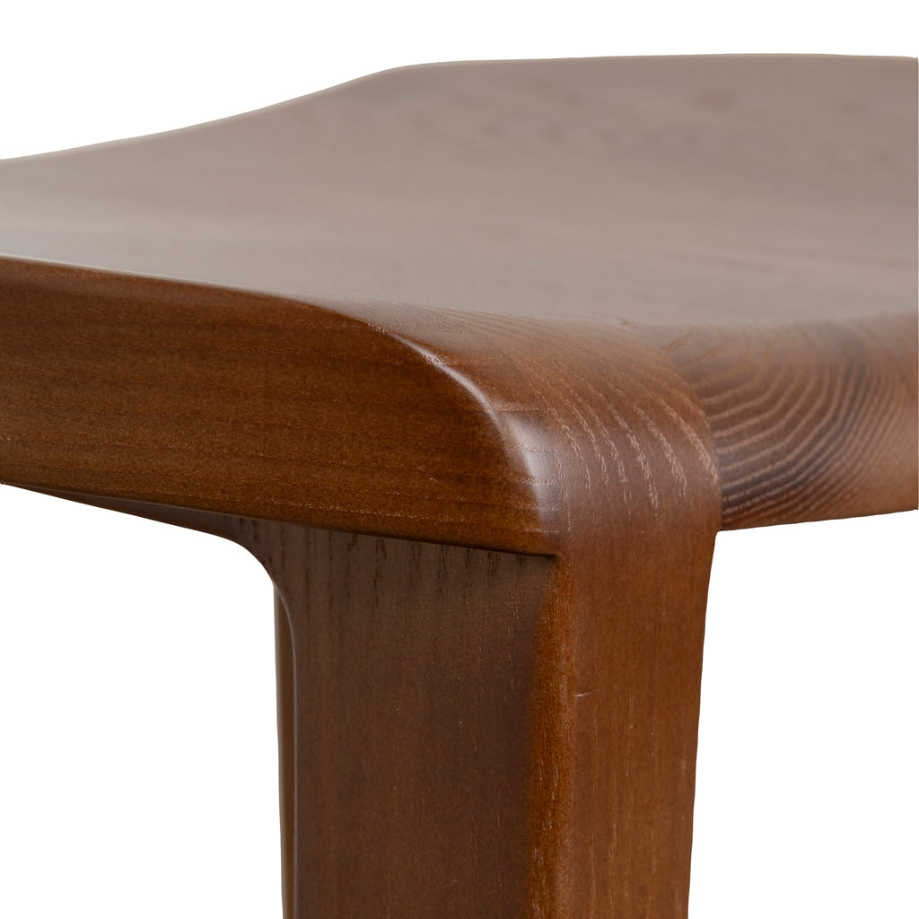 62cm Amalfi Bar Stool - Walnut