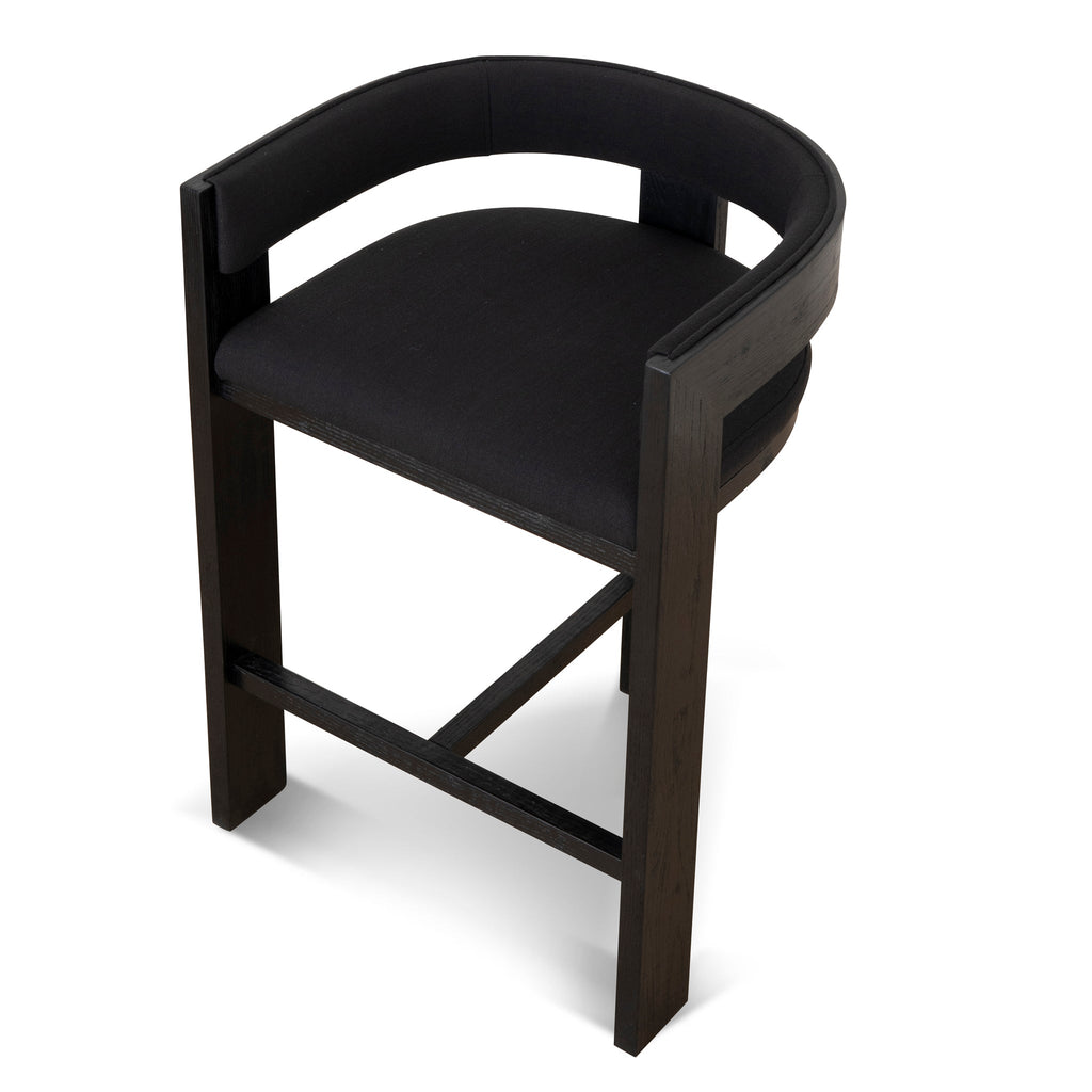 ELM Barstool - Full Black