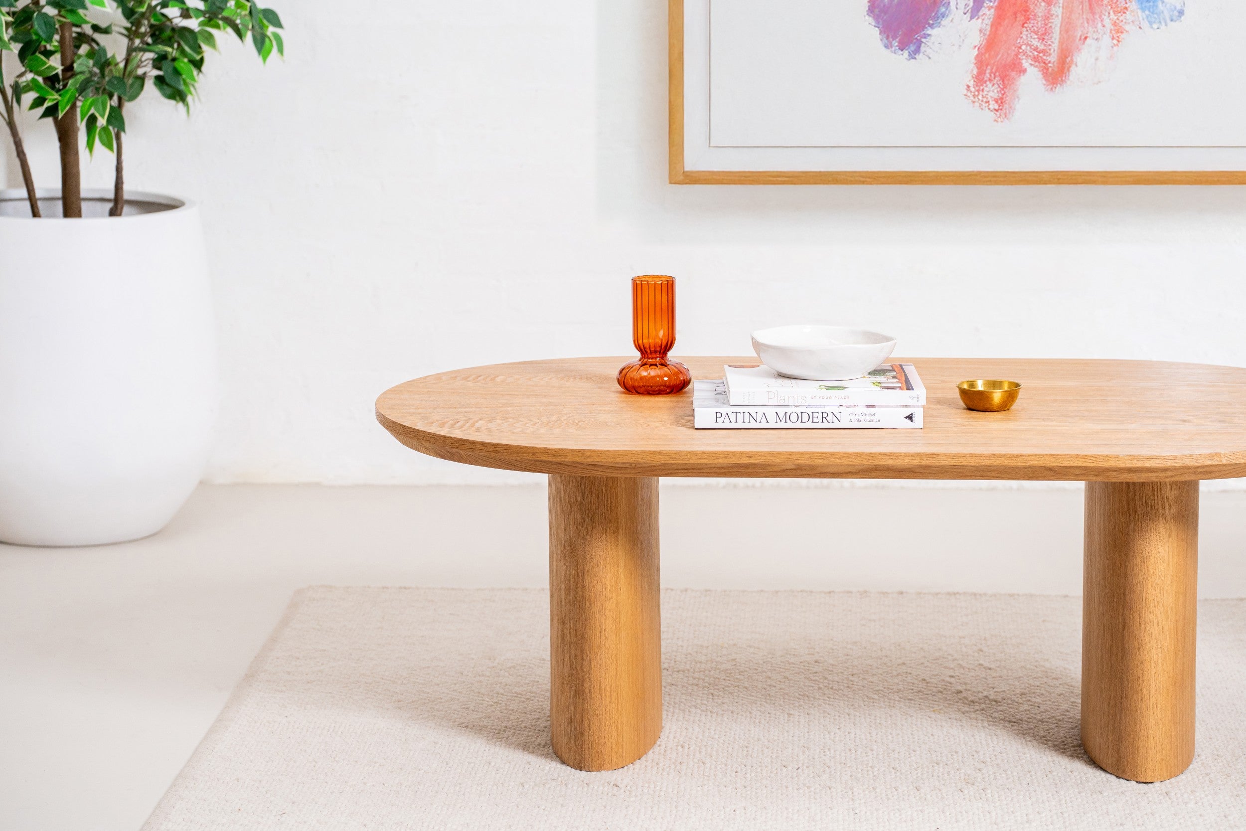 Timber Coffee Table Natural