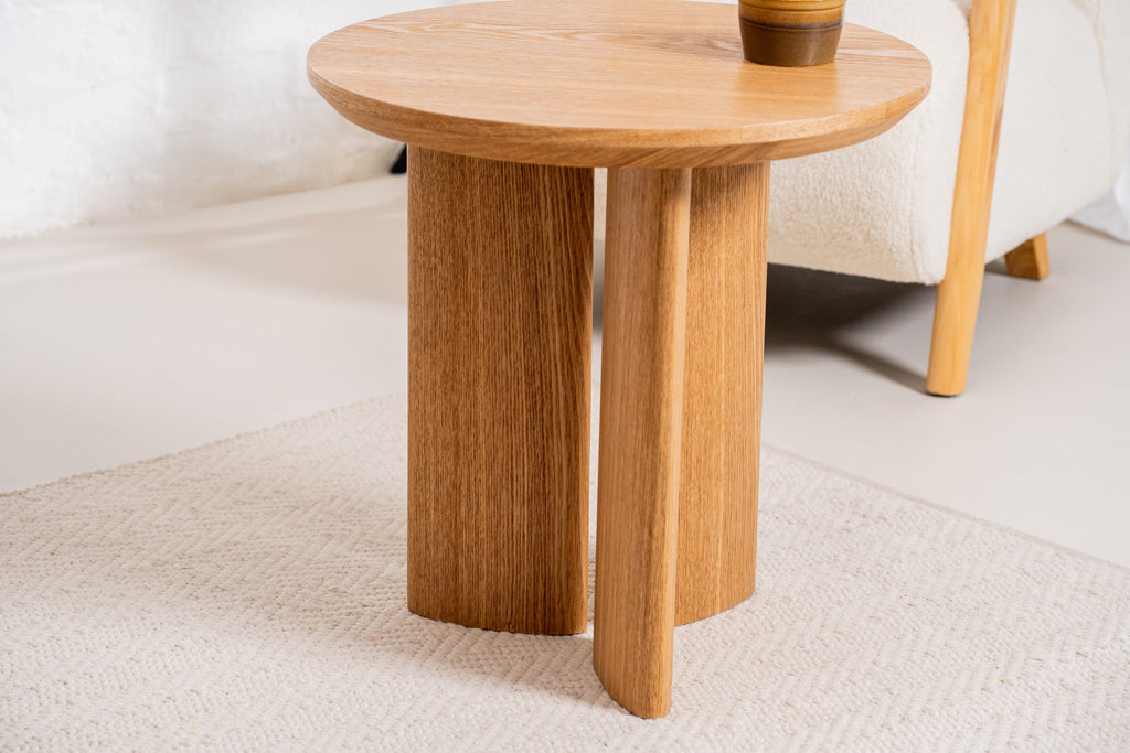 Timber Side Table Natural