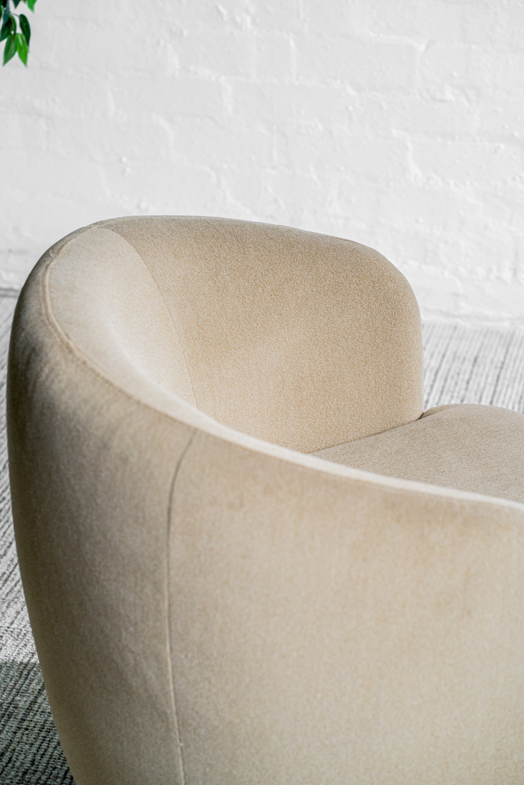 Lento Swivel Occasional Chair Latte